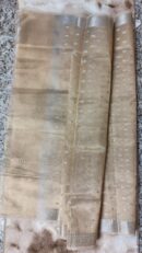 Golden Color Pure Organza Zari Woven Design