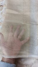 Golden Color Pure Organza Zari Woven Design