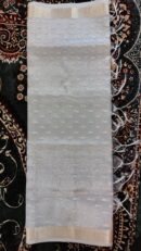 Silver Color Pure Organza Zari Woven Design